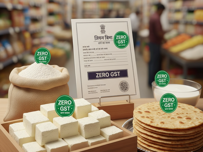 GST new rates Marathi: These items will be in '0' GST from Monday, 22 September have you seen them? | Zero GST Product List: सोमवारपासून या वस्तू '0' जीएसटीत येणार, तुम्ही पाहिल्यात का? 