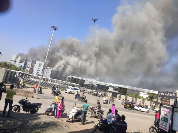 Fire breaks out at Serum Institute: Extinguishing fire at Serum Institute, avoiding damage is a priority now - Ajit Pawar | Fire breaks out at Serum Institute : सीरम इन्स्टिट्यूटला लागलेली आग विझवणे, हानी टाळणे याला सध्या प्राधान्य - अजित पवार Fire breaks out at Serum Institute: Extinguishing fire at Serum Institute, avoiding damage is a priority now - Ajit Pawar | Fire breaks out at Serum Institute : सीरम इन्स्टिट्यूटला लागलेली आग विझवणे, हानी टाळणे याला सध्या प्राधान्य - अजित पवार
