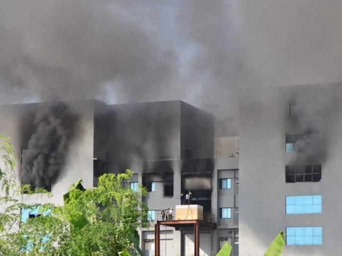 prakash ambedkar demands probe in serum institutes fire incident | "सीरमच्या इमारतीला आग लागली की लावली? घटनेची चौकशी व्हावी" prakash ambedkar demands probe in serum institutes fire incident | "सीरमच्या इमारतीला आग लागली की लावली? घटनेची चौकशी व्हावी"