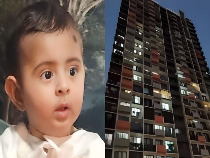 Seven-month-old baby dies after falling from 21st floor in Virar | तोल गेला, आईच्या हातातून निसटले बाळ; २१ व्या मजल्यावरून पडून बाळाचा मृत्यू Seven-month-old baby dies after falling from 21st floor in Virar | तोल गेला, आईच्या हातातून निसटले बाळ; २१ व्या मजल्यावरून पडून बाळाचा मृत्यू
