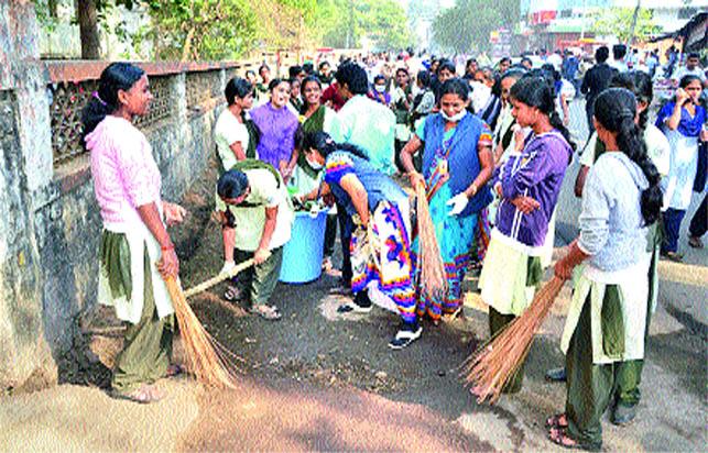Cleanliness campaign campaign on Monday | सोमवारी स्वच्छता अभियान मोहीम Cleanliness campaign campaign on Monday | सोमवारी स्वच्छता अभियान मोहीम