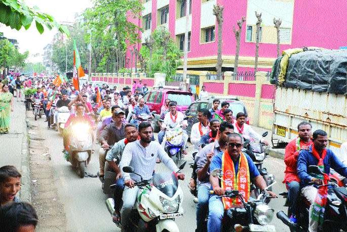 campaigning in full swing in Navi Mumbai, Panvel, Uran | नवी मुंबई, पनवेल, उरणमध्ये प्रचाराची धूम campaigning in full swing in Navi Mumbai, Panvel, Uran | नवी मुंबई, पनवेल, उरणमध्ये प्रचाराची धूम