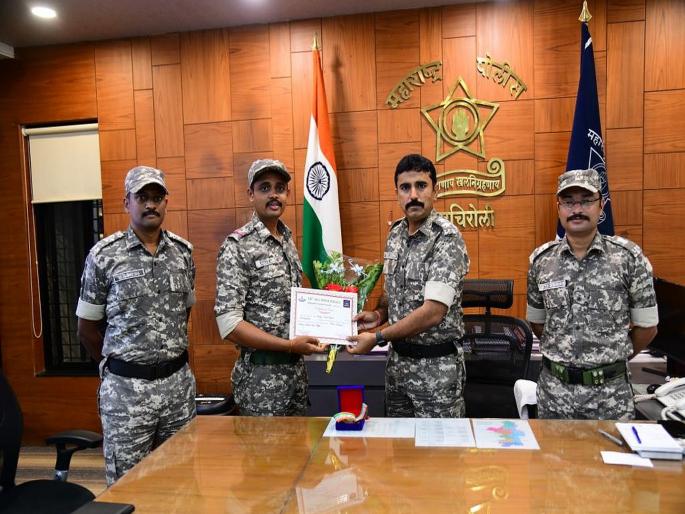 Bronze medal for Gadchiroli Police in Archery in All India Police Sports Competition | अखिल भारतीय पोलिस क्रीडा स्पर्धेत तिरंदाजीत गडचिरोली पोलिसांना कांस्यपदक Bronze medal for Gadchiroli Police in Archery in All India Police Sports Competition | अखिल भारतीय पोलिस क्रीडा स्पर्धेत तिरंदाजीत गडचिरोली पोलिसांना कांस्यपदक