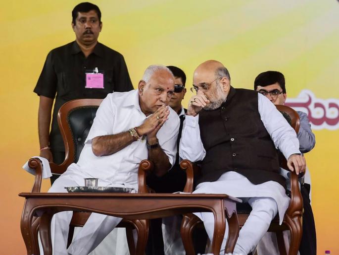 in Karnataka there is talk of a change of CM | कर्नाटकमध्ये मुख्यमंत्री बदलाच्या चर्चेला ऊत; जोरदार हालचाली सुरू in Karnataka there is talk of a change of CM | कर्नाटकमध्ये मुख्यमंत्री बदलाच्या चर्चेला ऊत; जोरदार हालचाली सुरू