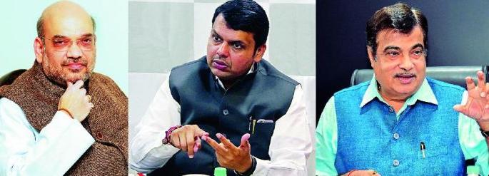 Shah-Fadnavis-Gadkari's magic | शहा-फडणवीस-गडकरी यांची जादू चालली Shah-Fadnavis-Gadkari's magic | शहा-फडणवीस-गडकरी यांची जादू चालली