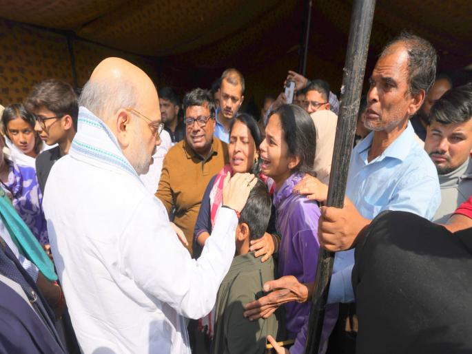 Pahalgam Terror Attack: India will not bow down, will not spare anyone; Home Minister Amit Shah warns | Pahalgam Terror Attack: भारत झुकणार नाही, कुणालाही सोडणार नाही; गृहमंत्री अमित शाह यांचा इशारा Pahalgam Terror Attack: India will not bow down, will not spare anyone; Home Minister Amit Shah warns | Pahalgam Terror Attack: भारत झुकणार नाही, कुणालाही सोडणार नाही; गृहमंत्री अमित शाह यांचा इशारा