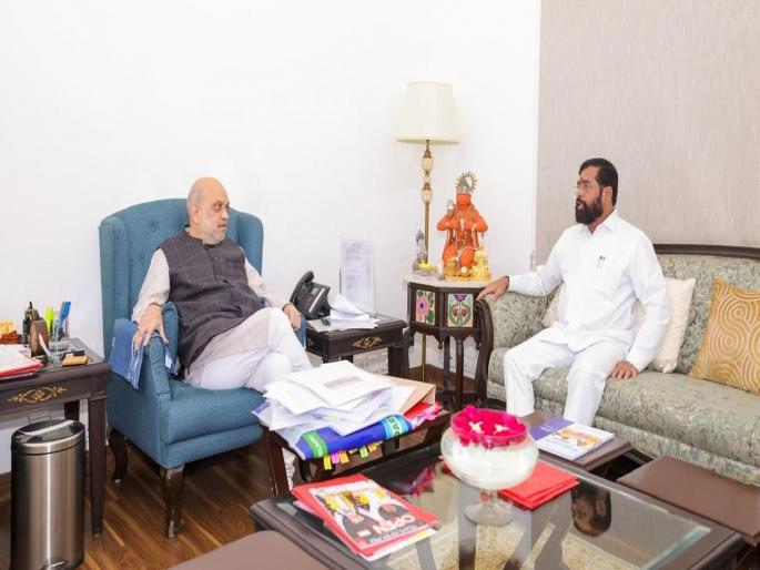 Various arguments are being fought over the meeting between Amit Shah and Eknath Shinde. | अमित शाह- एकनाथ शिंदे भेटीवर पतंगबाजी कोणाच्या गोटातून होत आहे?