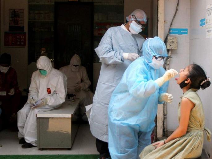 New high of corona positive patients; 34 people affected | कोरोना पॉझिटिव्ह रुग्णांचा नवा उच्चांक; ३४ जण बाधित New high of corona positive patients; 34 people affected | कोरोना पॉझिटिव्ह रुग्णांचा नवा उच्चांक; ३४ जण बाधित