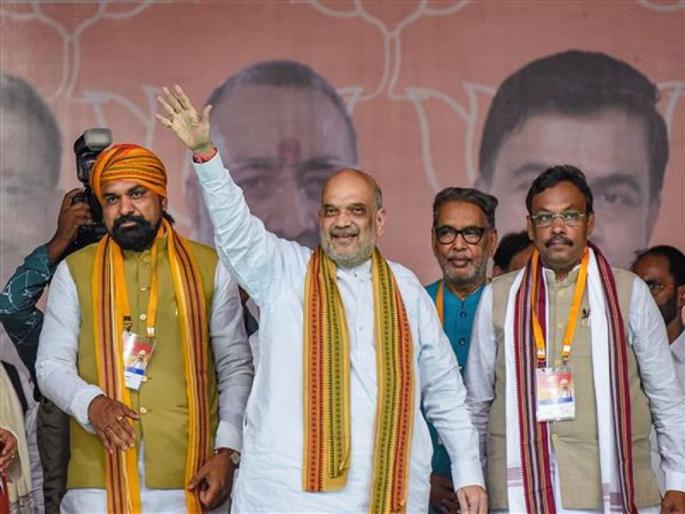 Bihar Assembly Election Result 2025: 'Those who support infiltrators for vote bank...'; Amit Shah targets opponents after Bihar victory | 'व्होट बँकेसाठी घुसखोरांना पाठीशी घालणाऱ्यांना...; बिहारच्या विजयानंतर अमित शाहांचा विरोधकांवर निशाणा Bihar Assembly Election Result 2025: 'Those who support infiltrators for vote bank...'; Amit Shah targets opponents after Bihar victory | 'व्होट बँकेसाठी घुसखोरांना पाठीशी घालणाऱ्यांना...; बिहारच्या विजयानंतर अमित शाहांचा विरोधकांवर निशाणा