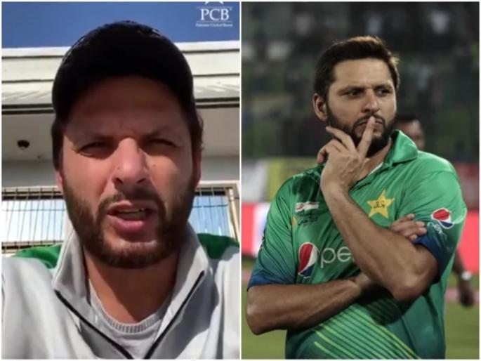 Coronavirus: Shahid Afridi shares special message to combat Coronavirus svg | Coronavirus : 'तुम्ही सुरक्षित तर देश सुरक्षित', शाहिद आफ्रिदीचं पाकिस्तानी नागरिकांना आवाहन