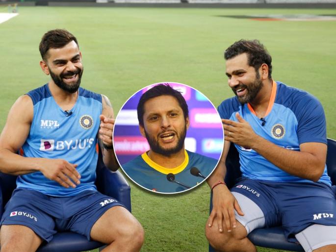 Former Pakistan cricketer Shahid Afridi shares retirement advice for Virat Kohli and suggested that he should call it quits before he is dropped from the team | Shahid Afridi : BCCI संघातून हकालपट्टी करेपर्यंत खेळत राहू नकोस! शाहिद आफ्रिदीचा भारताच्या दिग्गज खेळाडूला सल्ला 