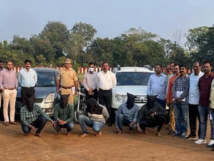 The daring robbery of the mango; Five arrested have been remanded in police custody till December 15 | आंब्यातील धाडसी दरोडा; अटक केलेल्या पाच जणांना १५ डिसेंबर पर्यंत पोलीस कोठडी The daring robbery of the mango; Five arrested have been remanded in police custody till December 15 | आंब्यातील धाडसी दरोडा; अटक केलेल्या पाच जणांना १५ डिसेंबर पर्यंत पोलीस कोठडी