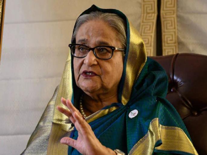 First case filed against Bangladesh ex pm Sheikh Hasina; Accused of murdering a shopkeeper  | शेख हसीना यांच्यावर पहिला गुन्हा दाखल; दुकानदाराच्या हत्येचा आरोप ठेवला First case filed against Bangladesh ex pm Sheikh Hasina; Accused of murdering a shopkeeper  | शेख हसीना यांच्यावर पहिला गुन्हा दाखल; दुकानदाराच्या हत्येचा आरोप ठेवला