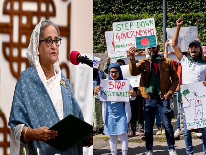 Bangladesh violence, 72 dead so far; Demand for resignation of PM Sheikh Hasina | PM शेख हसीना यांच्या राजीनाम्याची मागणी; बांग्लादेशातील हिंसाचारात आतापर्यंत 72 जणांचा मृत्यू Bangladesh violence, 72 dead so far; Demand for resignation of PM Sheikh Hasina | PM शेख हसीना यांच्या राजीनाम्याची मागणी; बांग्लादेशातील हिंसाचारात आतापर्यंत 72 जणांचा मृत्यू