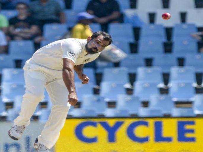  Shami fail in fitness test, Nawandeep Saini in Test squad | शमी फिटनेस टेस्टमध्ये फेल, नवदीप सैनीचा कसोटी संघात समावेश