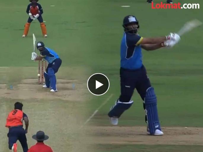 Bengal vs Chandigarh, Pre Quarter Final 1 MOHAMMED SHAMI MADNESS WITH BAT IN SYED MUSHTAQ ALI KNOCK-OUTS Watch Video | बाद फेरीत Mohammed Shami ची नाबाद खेळी! गोलंदाजानं पेश केला तुफानी फटकेबाजीचा नजराणा (VIDEO)