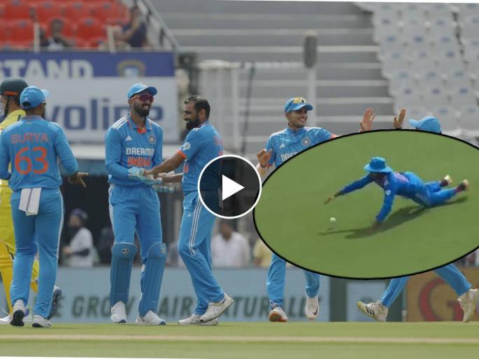 India vs Australia 1st ODI Live Marathi Updates : Mohammed Shami scalps the early success, but he Walked Off The Field After 7 Overs, Shreyas Iyer droped catch, Video | मोहम्मद शमी विकेट घेतली अन् ४ षटकं फेकून दमला, बाहेर गेला; श्रेयस अय्यरने सोपा झेल सोडला, Video 