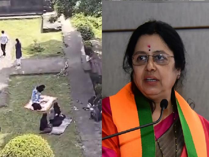 Namaz at Shaniwar Wada; video viral, Patit Pavan organization became aggressive… | शनिवार वाड्यात नमाज पठणाने वाद; खासदार मेधा मुलकर्णींनी शेअर केला 'तो' व्हिडिओ... Namaz at Shaniwar Wada; video viral, Patit Pavan organization became aggressive… | शनिवार वाड्यात नमाज पठणाने वाद; खासदार मेधा मुलकर्णींनी शेअर केला 'तो' व्हिडिओ...