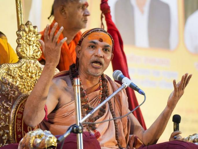 shankracharya avimukteshwaranand saraswati Commented about maharashtra assembly election cow slaughtering and bjp | "भाजप विरोधी होणे गुन्हा आहे का? आम्ही त्यालाच मतदान करणार जो..."; अविमुक्तेश्वरानंद महाराष्ट्रात कुणासोबत? shankracharya avimukteshwaranand saraswati Commented about maharashtra assembly election cow slaughtering and bjp | "भाजप विरोधी होणे गुन्हा आहे का? आम्ही त्यालाच मतदान करणार जो..."; अविमुक्तेश्वरानंद महाराष्ट्रात कुणासोबत?