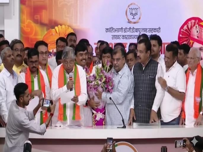 Sharad Lad son of Sharad Pawar faction MLA Arun Lad joins BJP | सांगलीत शरद पवारांच्या राष्ट्रवादीला मोठा धक्का; आमदार पुत्राचा थेट भाजपमध्ये प्रवेश Sharad Lad son of Sharad Pawar faction MLA Arun Lad joins BJP | सांगलीत शरद पवारांच्या राष्ट्रवादीला मोठा धक्का; आमदार पुत्राचा थेट भाजपमध्ये प्रवेश