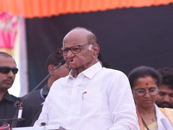 Childish people say anything Sharad Pawar critisice without mentioning Ajit Pawar name | बालबुद्धी असलेले लोक काहीही बोलतात; शरद पवारांचा अजित पवारांचे नाव न घेता टोला Childish people say anything Sharad Pawar critisice without mentioning Ajit Pawar name | बालबुद्धी असलेले लोक काहीही बोलतात; शरद पवारांचा अजित पवारांचे नाव न घेता टोला