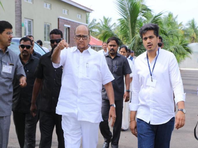 Sharad Pawar grandson is now chosen Rohit Pawar as President of Maharashtra Cricket Association | शरद पवार यांच्यानंतर आता नातवाची निवड; महाराष्ट्र क्रिकेट संघटनेच्या अध्यक्षपदी रोहित पवार Sharad Pawar grandson is now chosen Rohit Pawar as President of Maharashtra Cricket Association | शरद पवार यांच्यानंतर आता नातवाची निवड; महाराष्ट्र क्रिकेट संघटनेच्या अध्यक्षपदी रोहित पवार