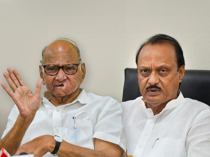 They speak childishly Sharad Pawars aggressive counterattack on ncp ajit pawar | ते बालबुद्धीने बोलत असतात; अजितदादांनी डिवचताच शरद पवारांचा आक्रमक पलटवार They speak childishly Sharad Pawars aggressive counterattack on ncp ajit pawar | ते बालबुद्धीने बोलत असतात; अजितदादांनी डिवचताच शरद पवारांचा आक्रमक पलटवार