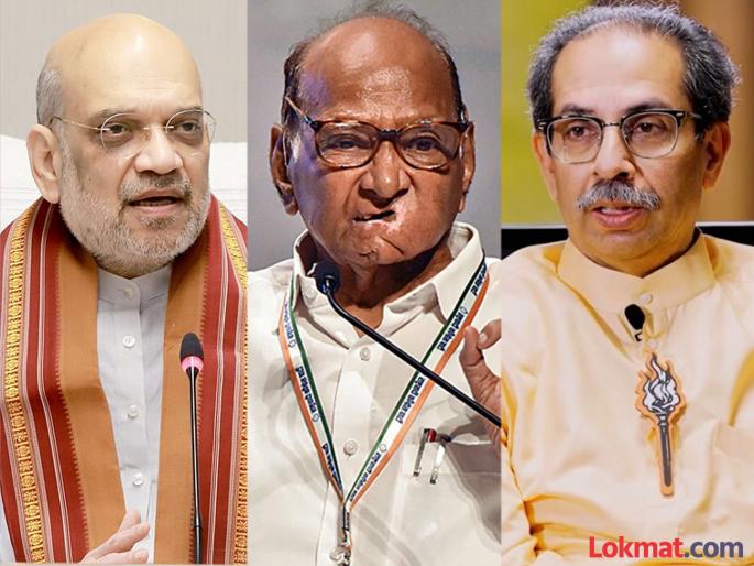 Maharashtra Politics shiv sena Thackeray group criticized on Union Minister Amit Shah | Maharashtra Politics : 'अमित शहांना पवार, ठाकरेंना राजकीयदृष्ट्या संपवण्याचे डोहाळे लागलेत'; ठाकरे गटाचा सामनातून हल्लाबोल Maharashtra Politics shiv sena Thackeray group criticized on Union Minister Amit Shah | Maharashtra Politics : 'अमित शहांना पवार, ठाकरेंना राजकीयदृष्ट्या संपवण्याचे डोहाळे लागलेत'; ठाकरे गटाचा सामनातून हल्लाबोल
