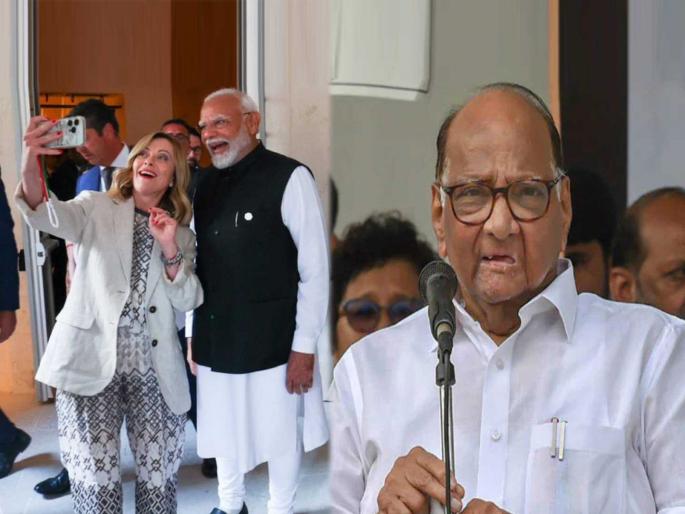 ncp sharad pawar group criticizes pm narendra modi on g7 summit and manipur violence | “इटलीत थाट मणिपूरकडे मात्र पाठ, हीच का मोदींची गॅरंटी?”; NCP शरद पवार गटाचा सवाल
