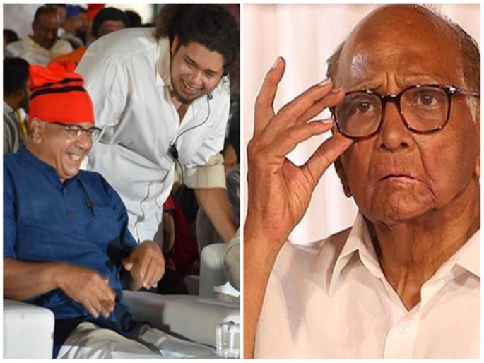 About Sharad Pawar Vanchit Bahujan Aaghadi plays a double role | प्रकाश आंबेडकरांकडून पवारांची पाठराखण तर पुत्र सुजात यांची टीका About Sharad Pawar Vanchit Bahujan Aaghadi plays a double role | प्रकाश आंबेडकरांकडून पवारांची पाठराखण तर पुत्र सुजात यांची टीका