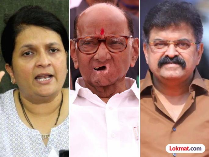 Jitendra Awhad, while replying to Anjali Damania, claimed that Sharad Pawar was pressured many times from within the party itself. | 'शरद पवारांवर कसा दबाव निर्माण केला गेला, हे दमानियांना माहिती नाही'; जितेंद्र आव्हाडांचं विधान Jitendra Awhad, while replying to Anjali Damania, claimed that Sharad Pawar was pressured many times from within the party itself. | 'शरद पवारांवर कसा दबाव निर्माण केला गेला, हे दमानियांना माहिती नाही'; जितेंद्र आव्हाडांचं विधान