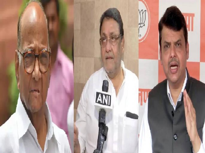 Sharad Pawar had already shown 'Katrajcha Ghat' to Fadnavis, now he will show 'Kashicha Ghat' - Nawab Malik | शरद पवारांनी आधीच फडणवीसांना 'कात्रजचा घाट' दाखवला होता, आता 'काशीचा घाट' दाखवतील - नवाब मलिक  Sharad Pawar had already shown 'Katrajcha Ghat' to Fadnavis, now he will show 'Kashicha Ghat' - Nawab Malik | शरद पवारांनी आधीच फडणवीसांना 'कात्रजचा घाट' दाखवला होता, आता 'काशीचा घाट' दाखवतील - नवाब मलिक