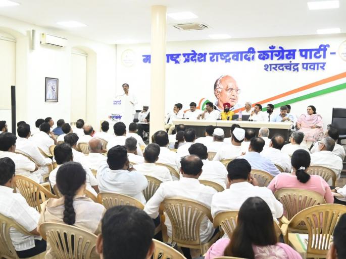 Maharashtra Politics: Ajit Pawar, Sharad Pawar Share Stage Twice In Four Days Amid NCP Merger Speculation | काका-पुतणे पुन्हा एकत्र येणार? शरद पवार पक्षाच्या बैठकीत कशाबद्दल चर्चा? वाचा Maharashtra Politics: Ajit Pawar, Sharad Pawar Share Stage Twice In Four Days Amid NCP Merger Speculation | काका-पुतणे पुन्हा एकत्र येणार? शरद पवार पक्षाच्या बैठकीत कशाबद्दल चर्चा? वाचा