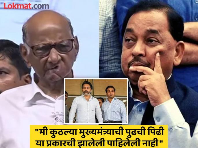 "What kind of language is this?", Sharad Pawar was furious over Nitesh Rane's language, Slams to BJP | "त्याला आवर घालायचे काम तुमच्याकडून..."; नितेश राणेंच्या भाषेवरून शरद पवार संतापले, भाजपाला सुनावले "What kind of language is this?", Sharad Pawar was furious over Nitesh Rane's language, Slams to BJP | "त्याला आवर घालायचे काम तुमच्याकडून..."; नितेश राणेंच्या भाषेवरून शरद पवार संतापले, भाजपाला सुनावले