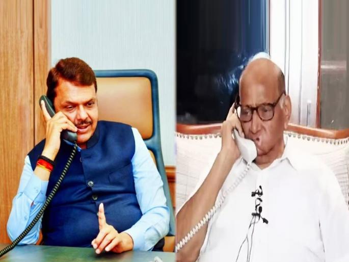 first praised to rss now talked to cm devendra fadnavis on phone about 15 minutes what exactly is sharad pawar thinking | आधी RSSचे कौतुक, आता CM फडणवीसांशी फोनवर चर्चा; शरद पवारांच्या मनात नेमके काय? चर्चांना उधाण first praised to rss now talked to cm devendra fadnavis on phone about 15 minutes what exactly is sharad pawar thinking | आधी RSSचे कौतुक, आता CM फडणवीसांशी फोनवर चर्चा; शरद पवारांच्या मनात नेमके काय? चर्चांना उधाण