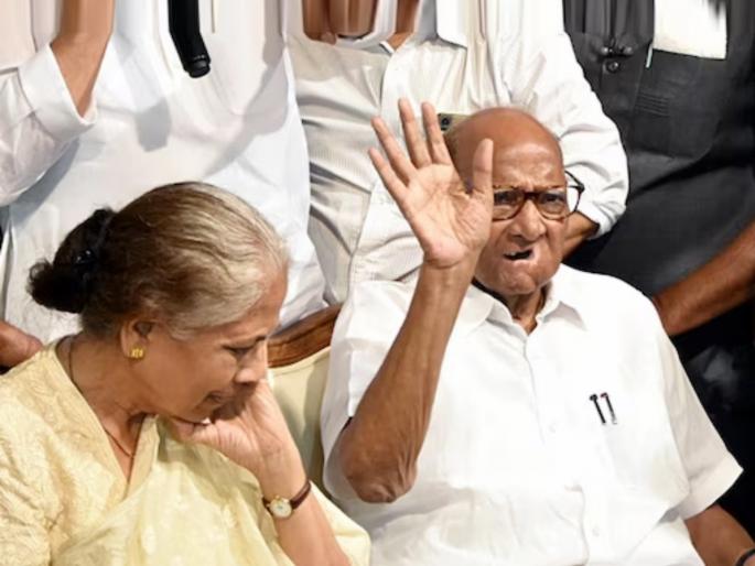 ncp chief sharad pawar first reaction after resign as president post said will accept decision of committee | शरद पवार निवृत्ती मागे घेणार का? समितीबाबत पहिली प्रतिक्रिया; म्हणाले, “निर्णय मान्य...”