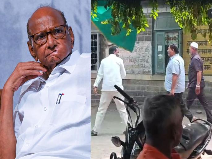 Maharashtra Assembly Vidhan Sabha Election : Bigger embarrassment in Solapur...! Despite the withdrawal, the application of Sharad Pawar's rebel candidate taufik shaikh remained  | सोलापुरात त्याहून मोठा पेच...! माघार घेतली तरी पवारांच्या बंडखोर उमेदवाराचा अर्ज कायम राहिला  Maharashtra Assembly Vidhan Sabha Election : Bigger embarrassment in Solapur...! Despite the withdrawal, the application of Sharad Pawar's rebel candidate taufik shaikh remained  | सोलापुरात त्याहून मोठा पेच...! माघार घेतली तरी पवारांच्या बंडखोर उमेदवाराचा अर्ज कायम राहिला