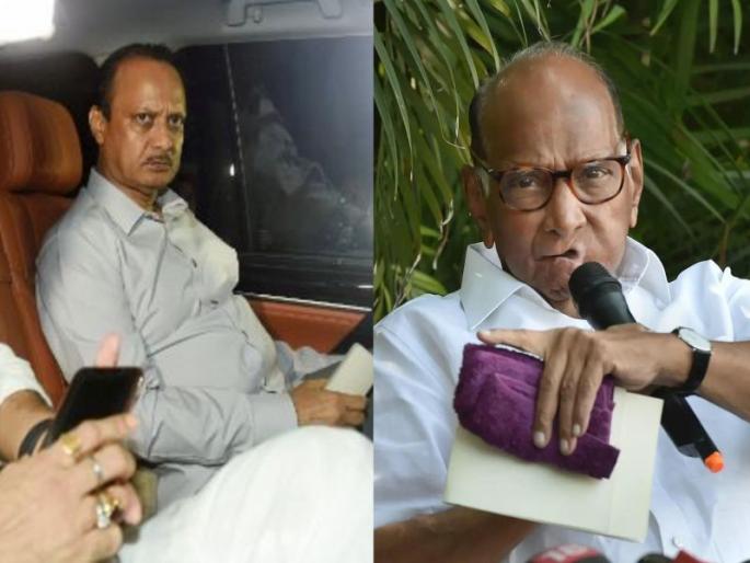 NCP chief Sharad Pawar has also clarified on Ajit Pawar's discussions. | अजितदादा, ४० आमदारांच्या सह्या अन् भाजपाप्रवेशाची चर्चा; शरद पवारांनी हवाच काढली! NCP chief Sharad Pawar has also clarified on Ajit Pawar's discussions. | अजितदादा, ४० आमदारांच्या सह्या अन् भाजपाप्रवेशाची चर्चा; शरद पवारांनी हवाच काढली!