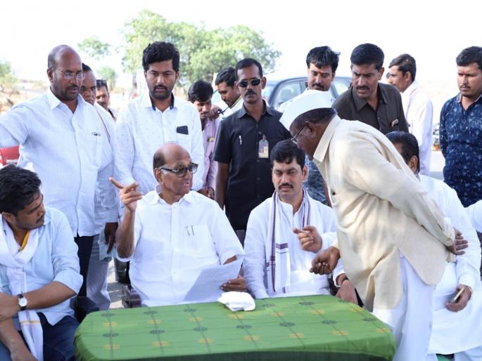 Sharad Pawar will meet CM on drought issue: Sharad Pawar | दुष्काळाच्या प्रश्नासंदर्भात मुख्यमंत्र्यांची भेट घेणार : शरद पवार Sharad Pawar will meet CM on drought issue: Sharad Pawar | दुष्काळाच्या प्रश्नासंदर्भात मुख्यमंत्र्यांची भेट घेणार : शरद पवार