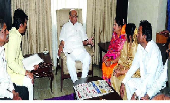 The responsibility of the Shahu Samadhi is only by the government: Sharad Pawar | शाहू समाधिस्थळाची जबाबदारी सरकारचीच : शरद पवार The responsibility of the Shahu Samadhi is only by the government: Sharad Pawar | शाहू समाधिस्थळाची जबाबदारी सरकारचीच : शरद पवार