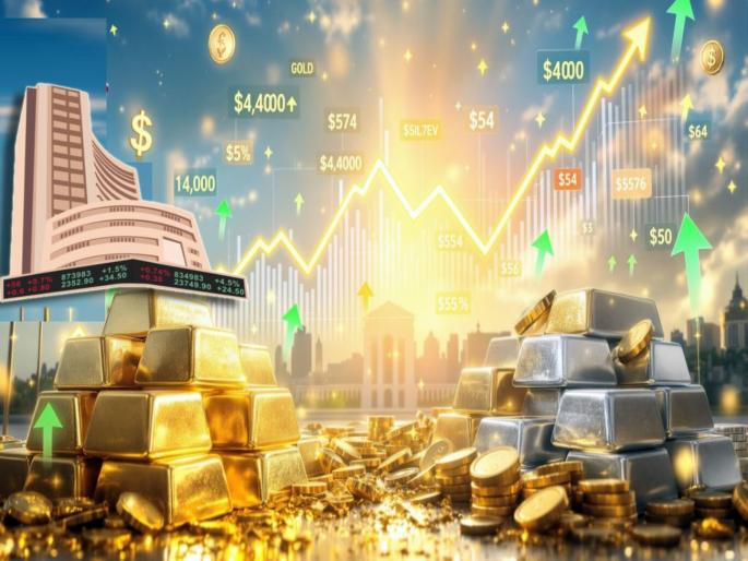 good news for investors by the end of 2026 the stock market index will reach 94 thousand and the shine of gold and silver rate will increase further | मन में लड्डू फुटा… २०२६ अखेर शेअर मार्केट ९४ हजारांवर जाणार! सोन्या-चांदीची चमक आणखी वाढणार good news for investors by the end of 2026 the stock market index will reach 94 thousand and the shine of gold and silver rate will increase further | मन में लड्डू फुटा… २०२६ अखेर शेअर मार्केट ९४ हजारांवर जाणार! सोन्या-चांदीची चमक आणखी वाढणार