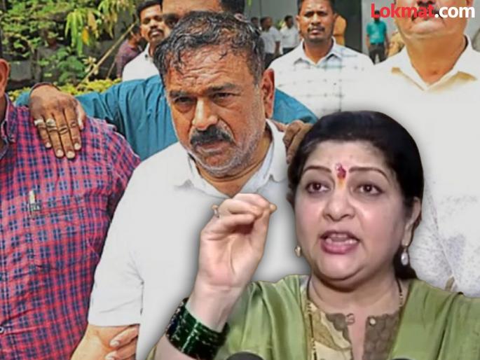 "Which woman with Ashok Kharat seems unconscious?", Sharmila Thackeray got angry, told the women | "अशोक खरातसोबत असलेली कोणती महिला बेशुद्ध वाटते?", शर्मिला ठाकरे संतापल्या, महिलांना सुनावले "Which woman with Ashok Kharat seems unconscious?", Sharmila Thackeray got angry, told the women | "अशोक खरातसोबत असलेली कोणती महिला बेशुद्ध वाटते?", शर्मिला ठाकरे संतापल्या, महिलांना सुनावले