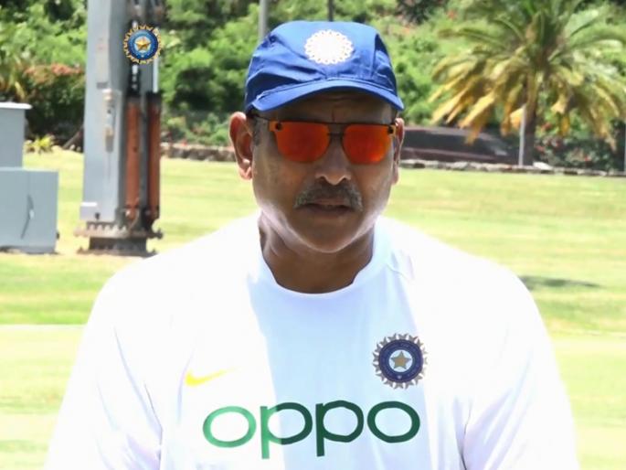 Watch: An honour and privilege to be retained as India head coach, says Ravi Shastri | Video : प्रशिक्षकपदी पुन्हा निवड झाल्यानंतर रवी शास्त्री यांची पहिली प्रतिक्रिया, म्हणाले...