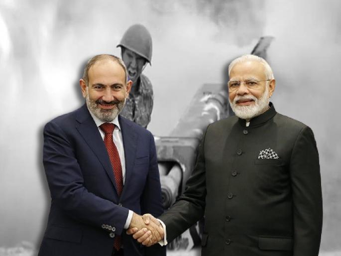 We stand with Pakistan on Kashmir issues; Azerbaijan was outraged by India-Armenia weapons deal | काश्मीर मुद्द्यांवर आम्ही पाकिस्तानसोबत; भारताच्या 'या' निर्णयावर भडकलं अझरबैजान We stand with Pakistan on Kashmir issues; Azerbaijan was outraged by India-Armenia weapons deal | काश्मीर मुद्द्यांवर आम्ही पाकिस्तानसोबत; भारताच्या 'या' निर्णयावर भडकलं अझरबैजान