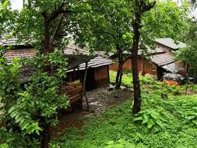 Cracks in the mountain at Harcheri Boudhwadi in Ratnagiri | रत्नागिरीमधील हरचेरी बौद्धवाडी येथील डोंगराला तडे; ग्रामस्थांचा प्रशासनाला सवाल Cracks in the mountain at Harcheri Boudhwadi in Ratnagiri | रत्नागिरीमधील हरचेरी बौद्धवाडी येथील डोंगराला तडे; ग्रामस्थांचा प्रशासनाला सवाल