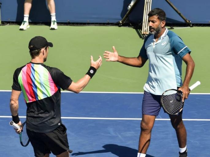 Rohan Bopanna made history by becoming the oldest player to reach a Grand Slam final | रोहन बोपन्नाने रचला इतिहास ग्रँडस्लॅम अंतिम फेरी गाठणारा सर्वात वयस्कर ठरला खेळाडू
