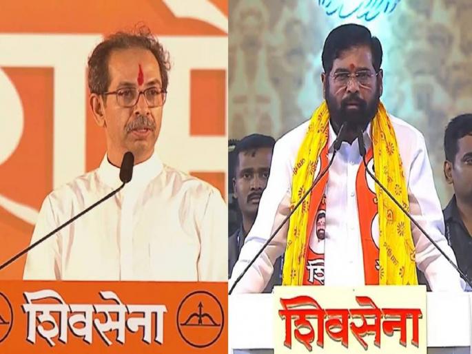 Strong hold of Eknath Shinde; alone got more seats from Thackeray, Pawar and Congress | एकनाथ शिंदेंची जोरदार मुसंडी; एकट्याने ठाकरे, पवार, कांग्रेसपेक्षा जास्त जागांवर घेतली आघाडी Strong hold of Eknath Shinde; alone got more seats from Thackeray, Pawar and Congress | एकनाथ शिंदेंची जोरदार मुसंडी; एकट्याने ठाकरे, पवार, कांग्रेसपेक्षा जास्त जागांवर घेतली आघाडी