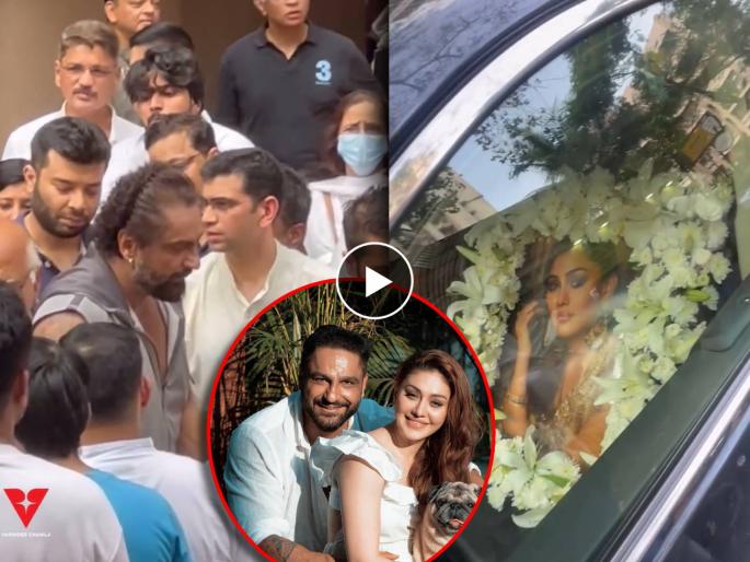 Shefali Jariwala funeral last rites perfomed by husband parag tyagi emotional video | Shefali Jariwala Funeral: शेफालीच्या पार्थिवावर अंत्यसंस्कार, पती पराग त्यागीची रडून वाईट अवस्था, भावुक करणारा व्हिडिओ Shefali Jariwala funeral last rites perfomed by husband parag tyagi emotional video | Shefali Jariwala Funeral: शेफालीच्या पार्थिवावर अंत्यसंस्कार, पती पराग त्यागीची रडून वाईट अवस्था, भावुक करणारा व्हिडिओ