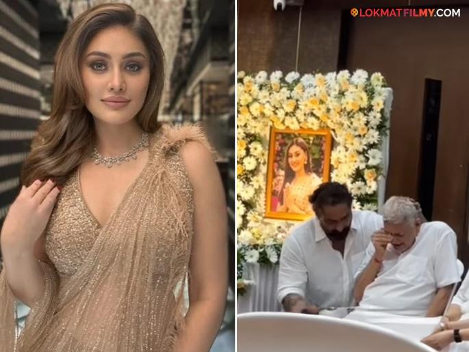 shefali jariwala prayer meet father cries inconsolably husband parag tyagi consoles video viral | VIDEO: शेफाली जरीवालाच्या शोकसभेत वडिलांची अवस्था पाहवेना; ओक्साबोक्शी रडले, पराग त्यागीने दिला धीर