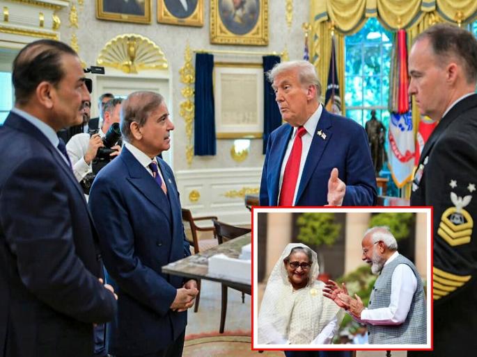 Sheikh Hasina's execution is a US-Pakistan conspiracy against India; Defense analysts make sensational claim | शेख हसिनांना फाशी, हा भारताविरोधात अमेरिका-पाकिस्तानचा कट; संरक्षण विश्लेषकांचा खळबळजनक दावा Sheikh Hasina's execution is a US-Pakistan conspiracy against India; Defense analysts make sensational claim | शेख हसिनांना फाशी, हा भारताविरोधात अमेरिका-पाकिस्तानचा कट; संरक्षण विश्लेषकांचा खळबळजनक दावा